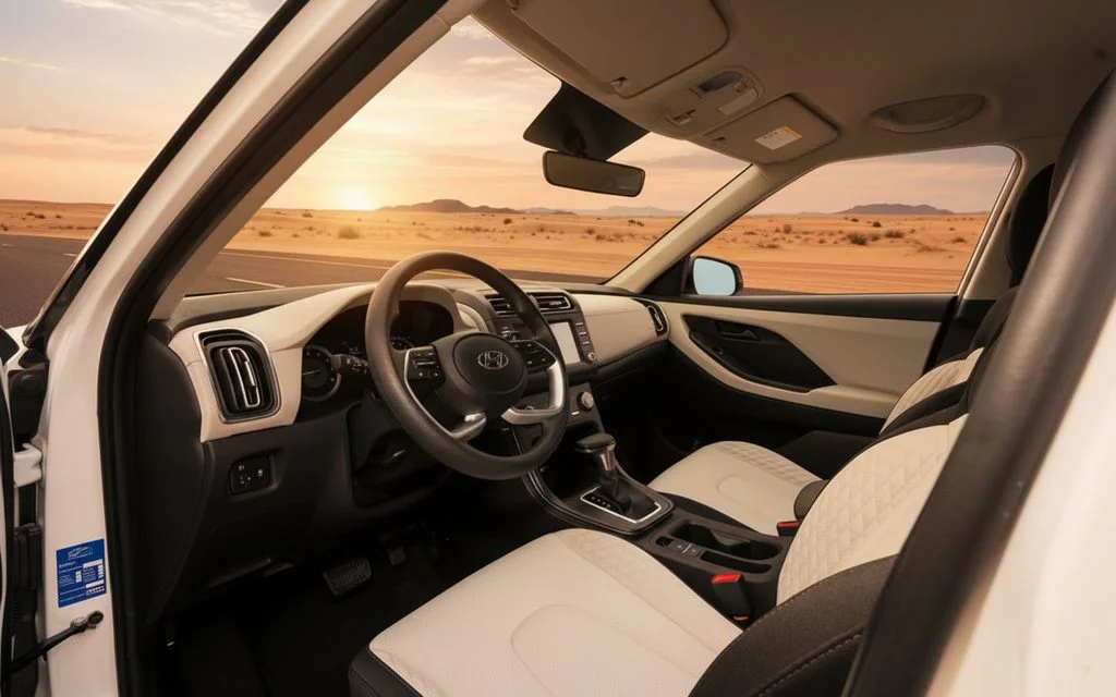 Hyundai Creta 2021 interior view showing trim