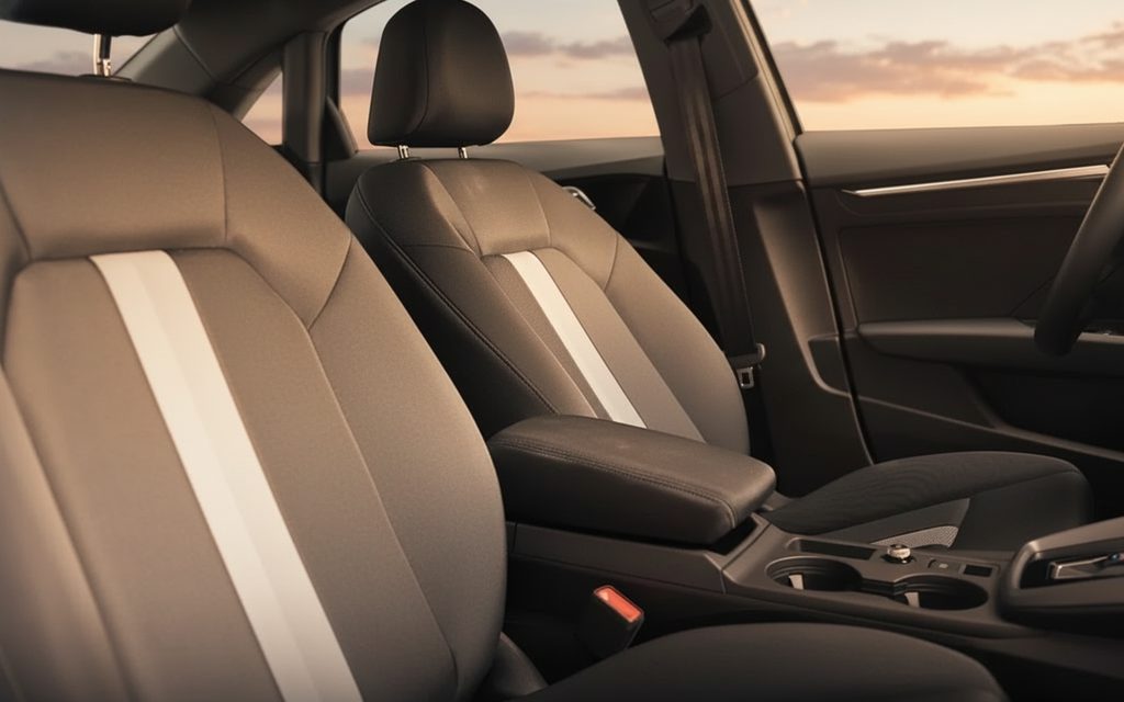 Audi A3 2025 leather seats and cabin