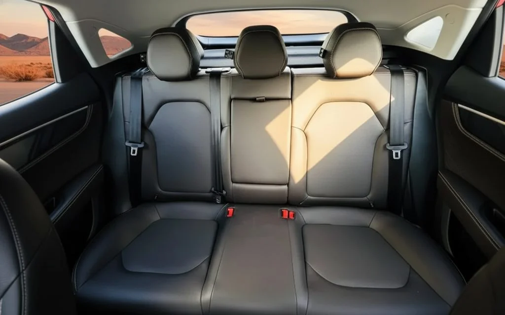 Jac J7 2024 leather seats and cabin