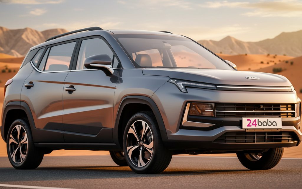 Jac Js4 2024 Grey front view with headlights