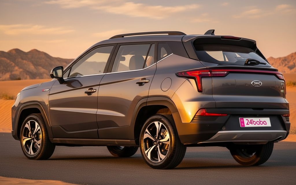 Jac Js4 2024 Grey rear view showing taillights