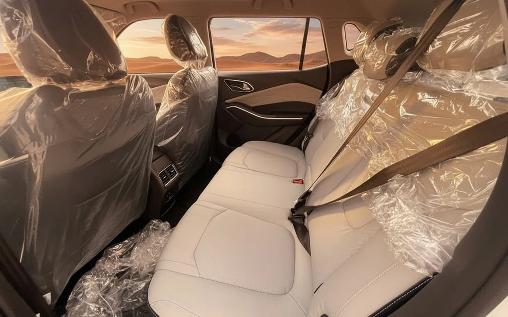 Jac Js4 2023 leather seats and cabin