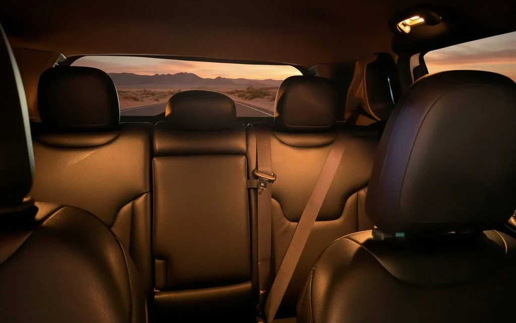 Jeep Compass 2021 leather seats and cabin