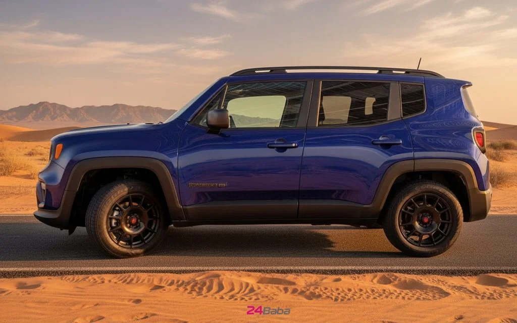 Jeep Renegade 2021 Blue side profile