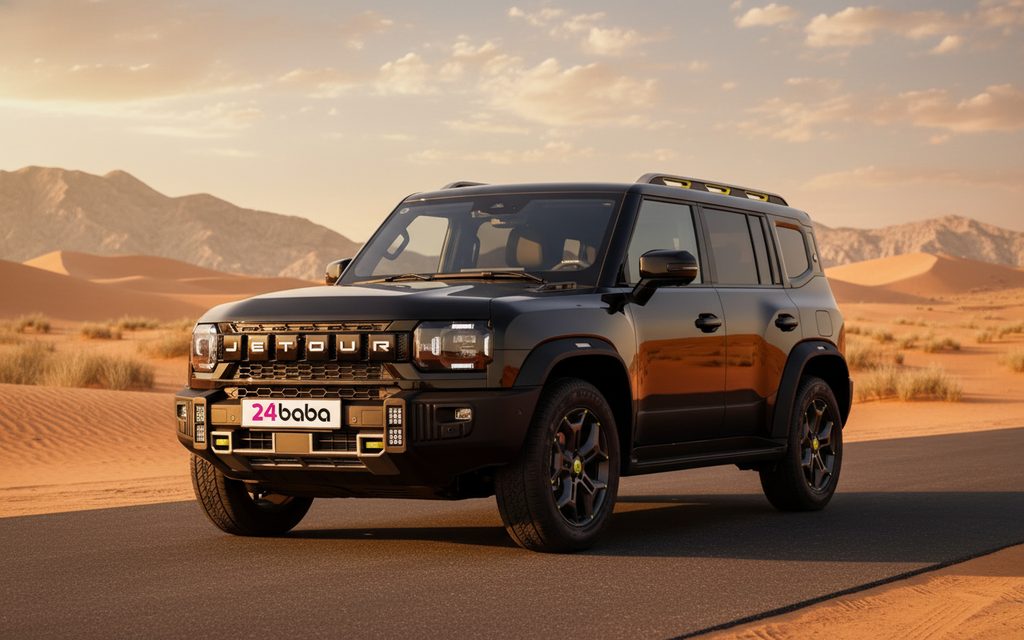 Hire Jetour T2 2024 Black in Dubai