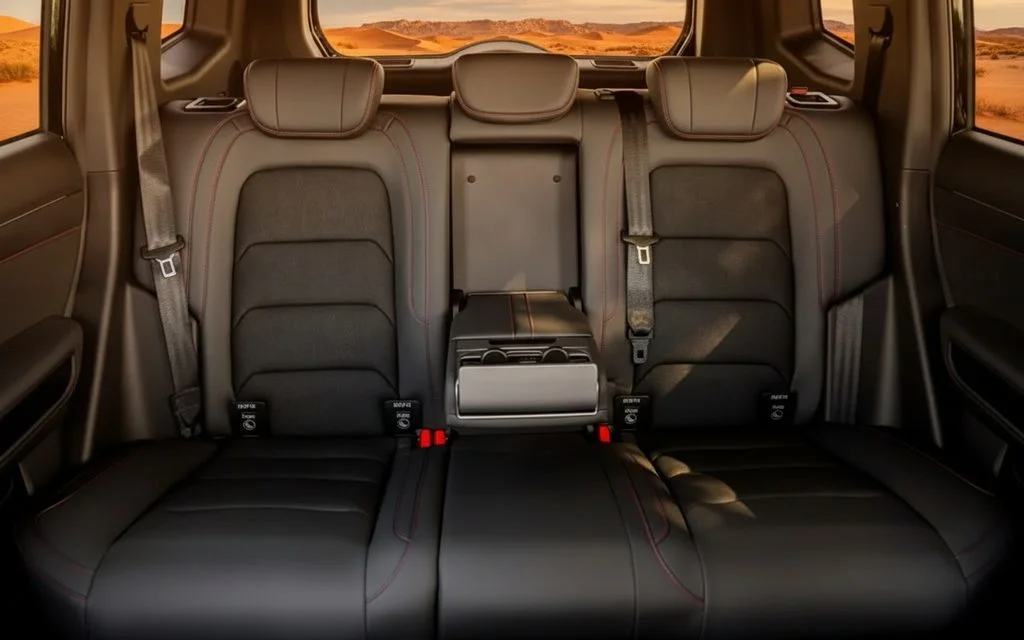 Jetour T2 2024 leather seats and cabin