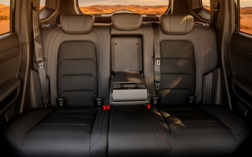 Jetour T2 2024 leather seats and cabin