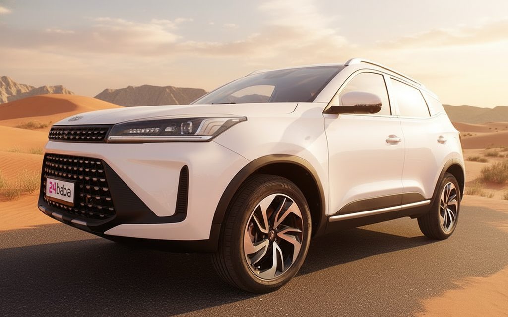 Kaiyi X3 2023 White front view with headlights