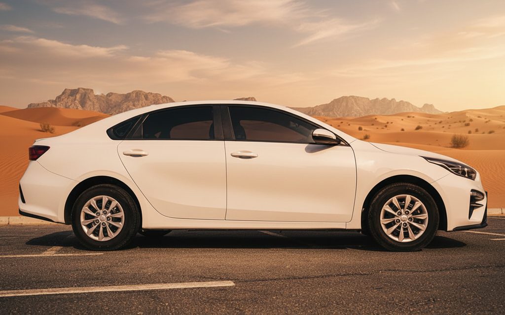 Kia Cerato 2020 White side profile