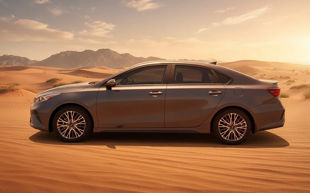 Kia Forte 2023 Grey side profile