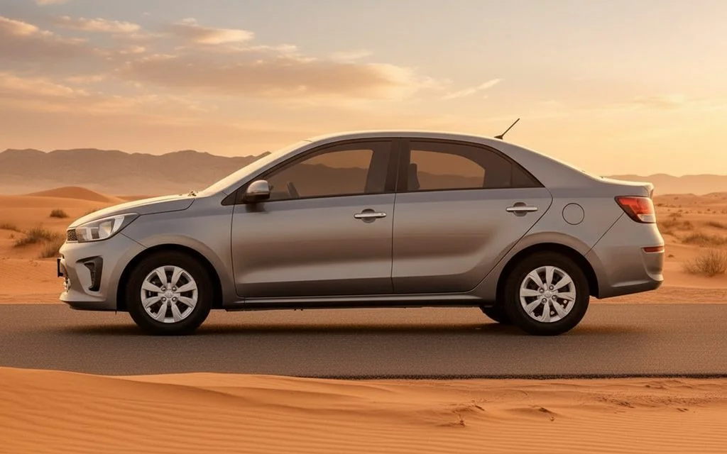 Kia Pegas 2023 Grey side profile