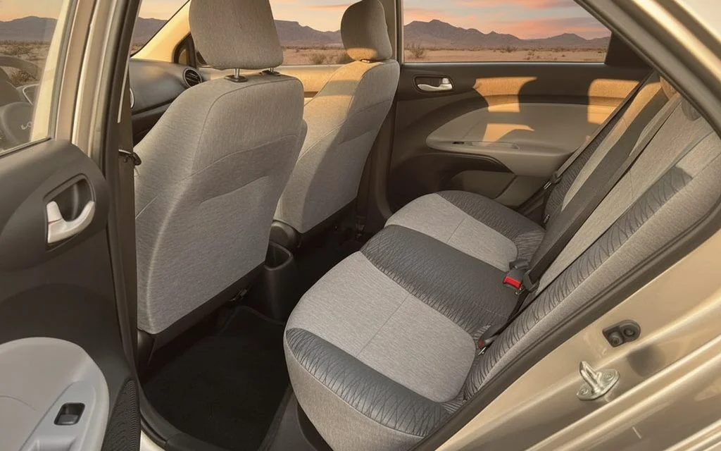 Kia Pegas 2023 leather seats and cabin