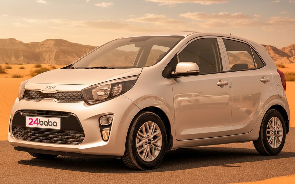 Kia Picanto 2023 Grey - rental in Dubai