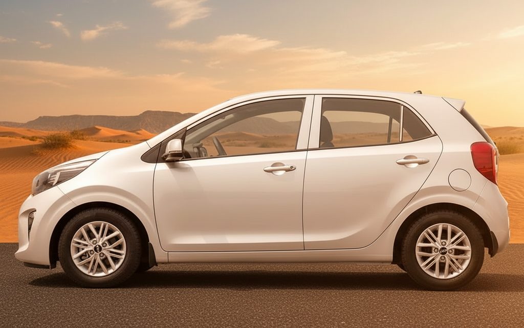 Kia Picanto 2023 Grey side profile