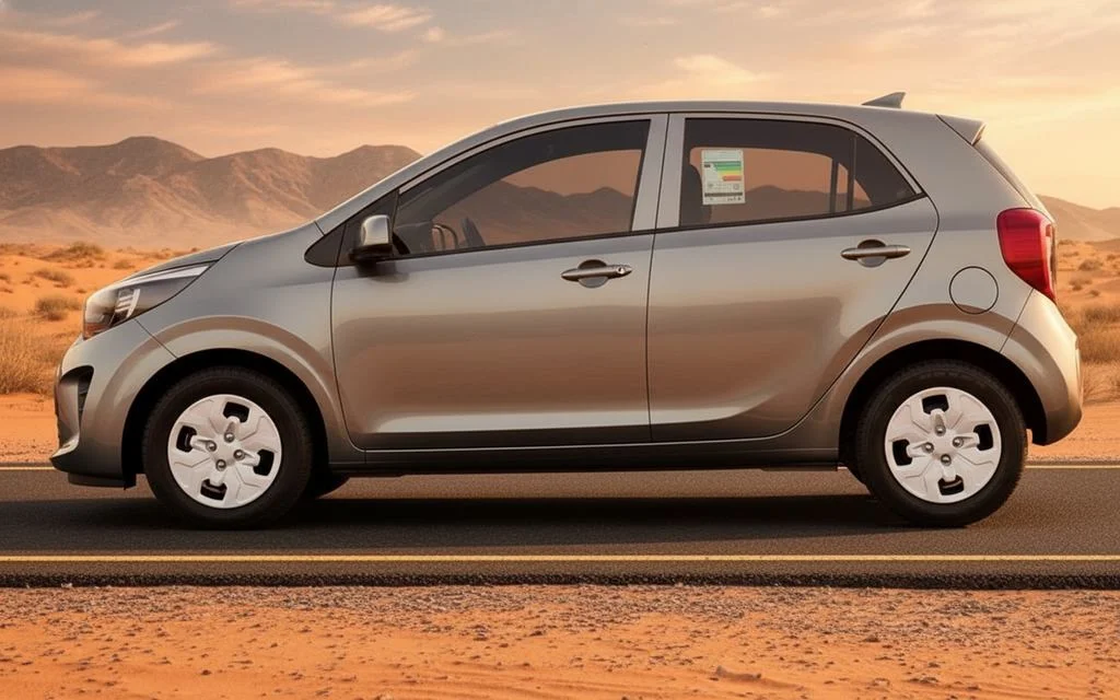 Kia Picanto 2023 Grey side profile