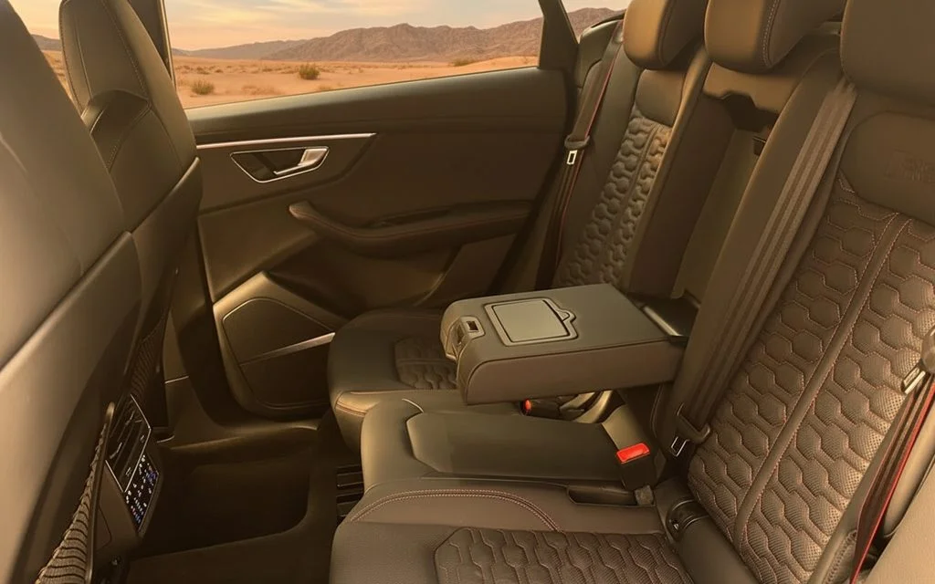 Audi RsQ8 2023 leather seats and cabin
