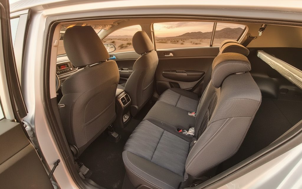 Kia Sportage 2021 leather seats and cabin