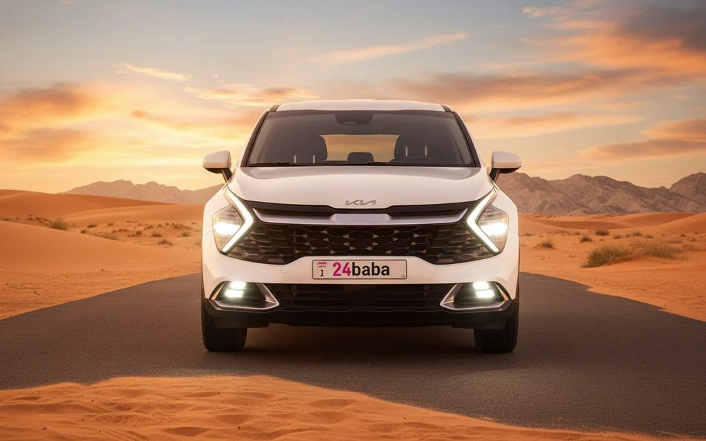 Kia Sportage 2023 View Front in Dubai