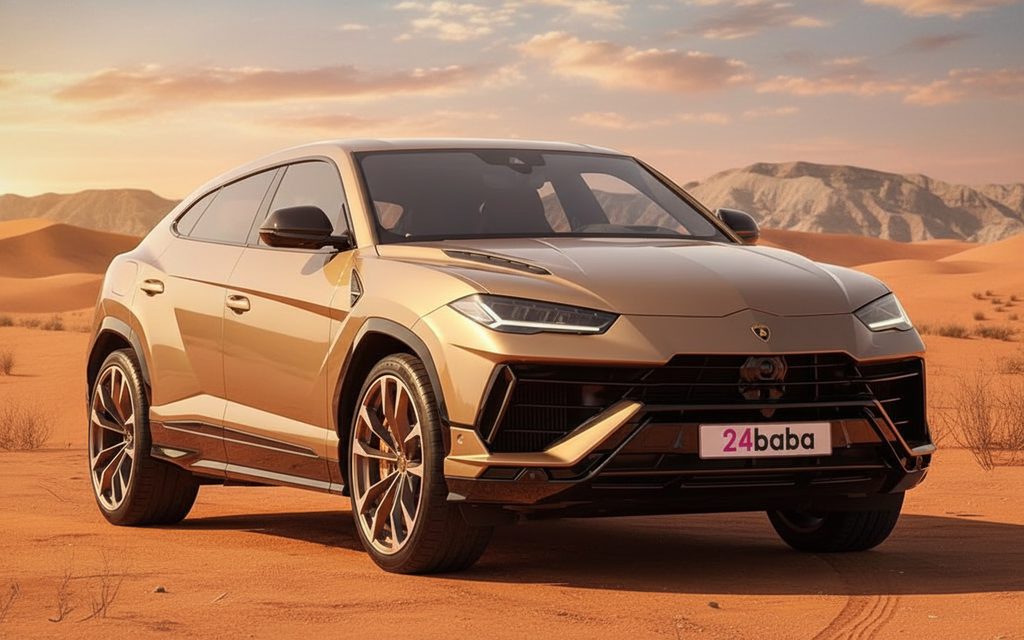 Lamborghini Urus 2024 front view high-performance SUV