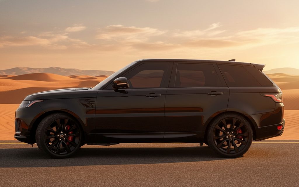 LandRover RangeRoverSport 2021 Black side profile