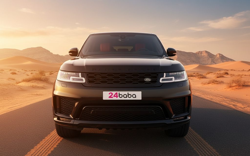 Hire Land Rover Range Rover Sport 2021 Black in Dubai