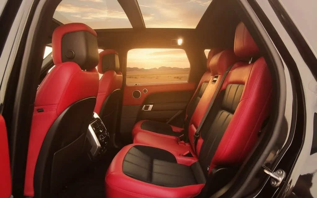 LandRover RangeRoverSport 2021 leather seats and cabin