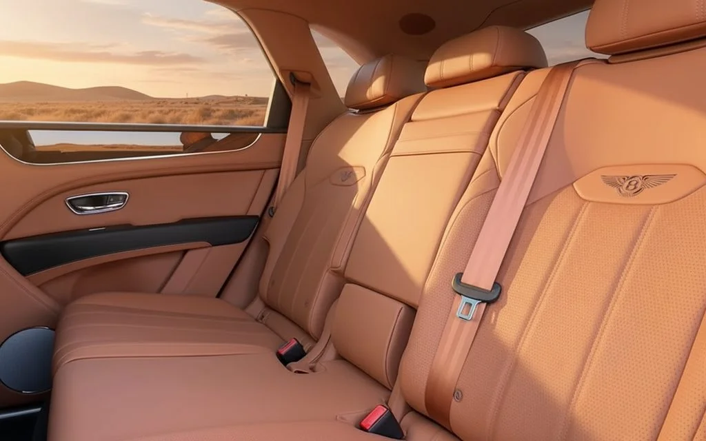 Bentley Bentayga 2024 leather seats and cabin