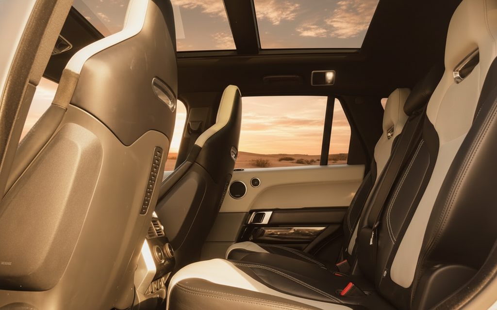 LandRover RangeRoverSvr 2021 leather seats and cabin