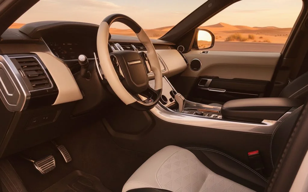 LandRover RangeRoverSvr 2021 interior view showing trim