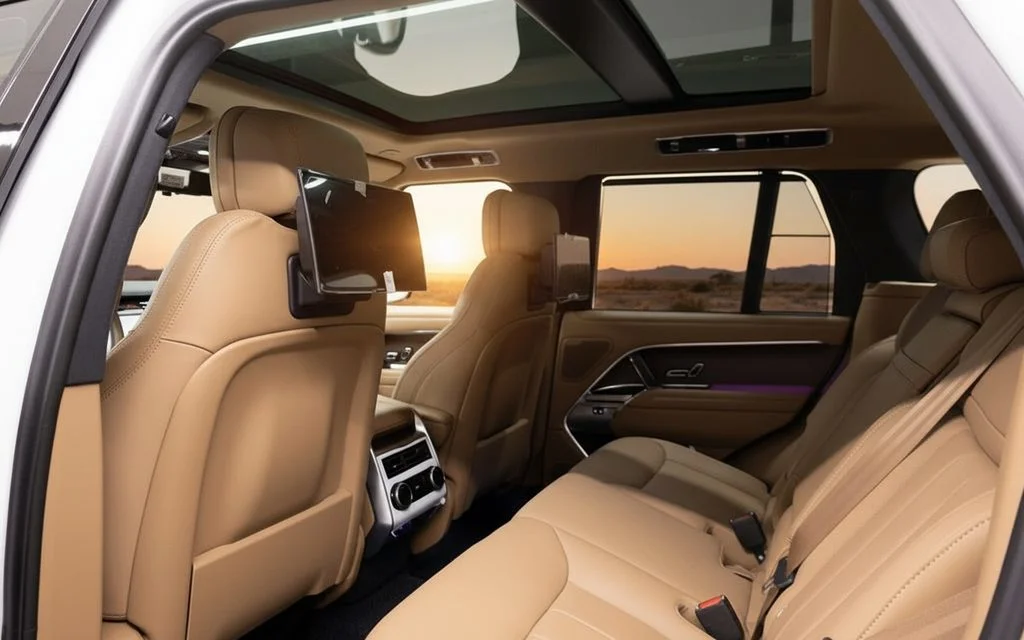 LandRover RangeRoverVogueHse 2025 leather seats and cabin