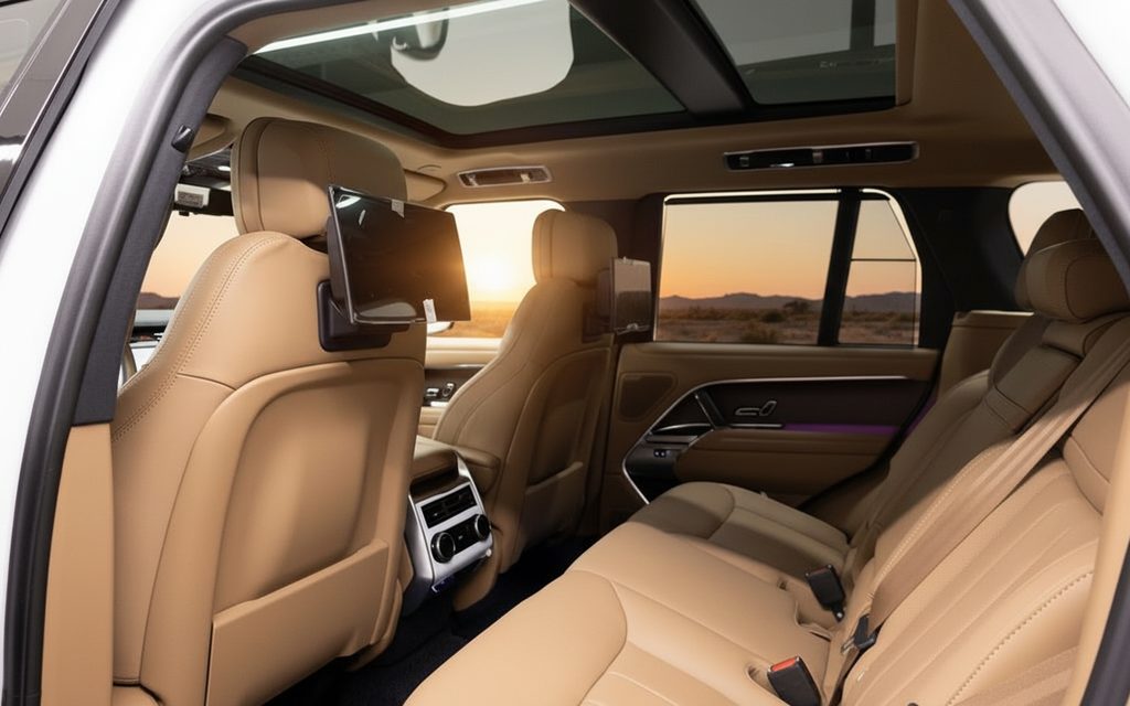 LandRover RangeRoverVogueHse 2025 leather seats and cabin