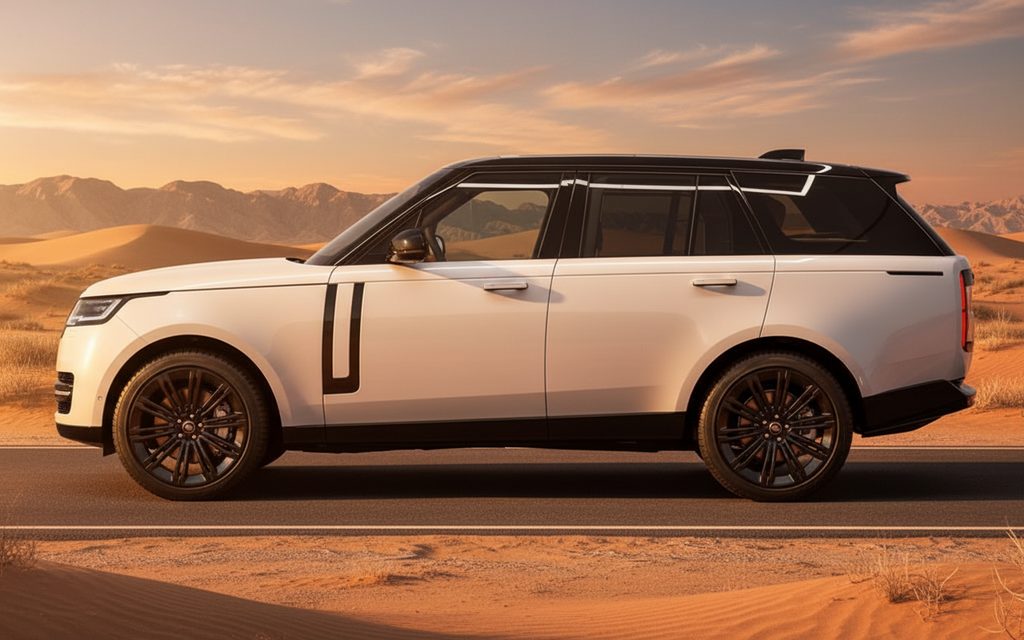 LandRover RangeRoverVogueHse 2025 White side profile