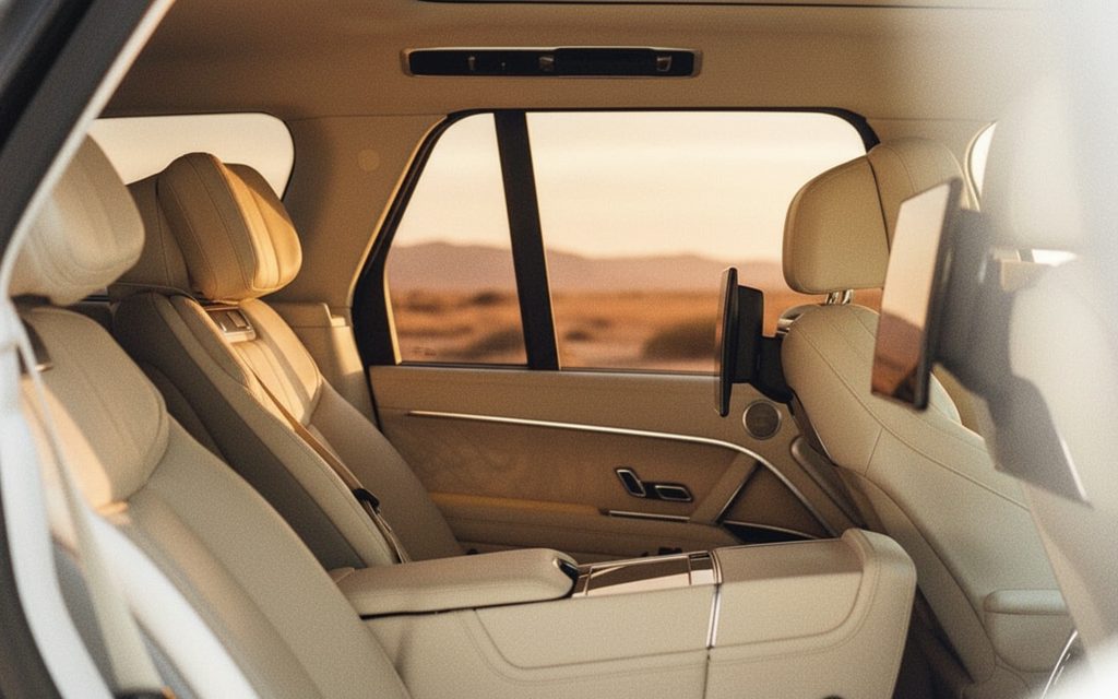 LandRover RangeRoverVogue 2025 leather seats and cabin