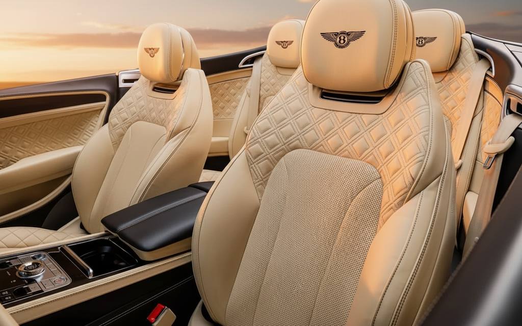 Bentley ContinentalGt Gtc 2023 leather seats and cabin