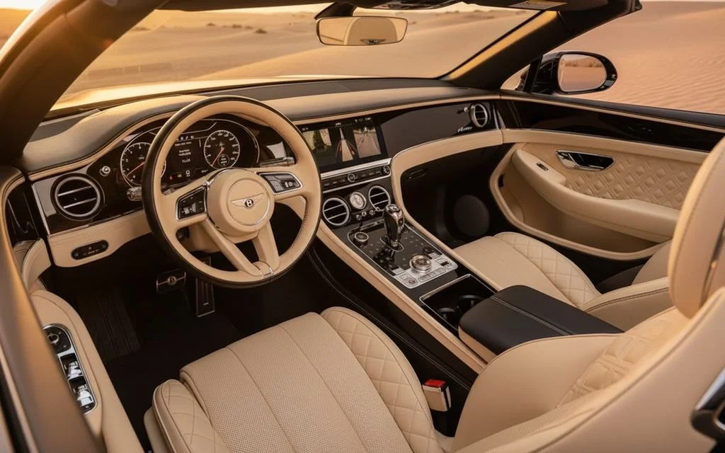 Bentley ContinentalGt Gtc 2023 interior view showing trim