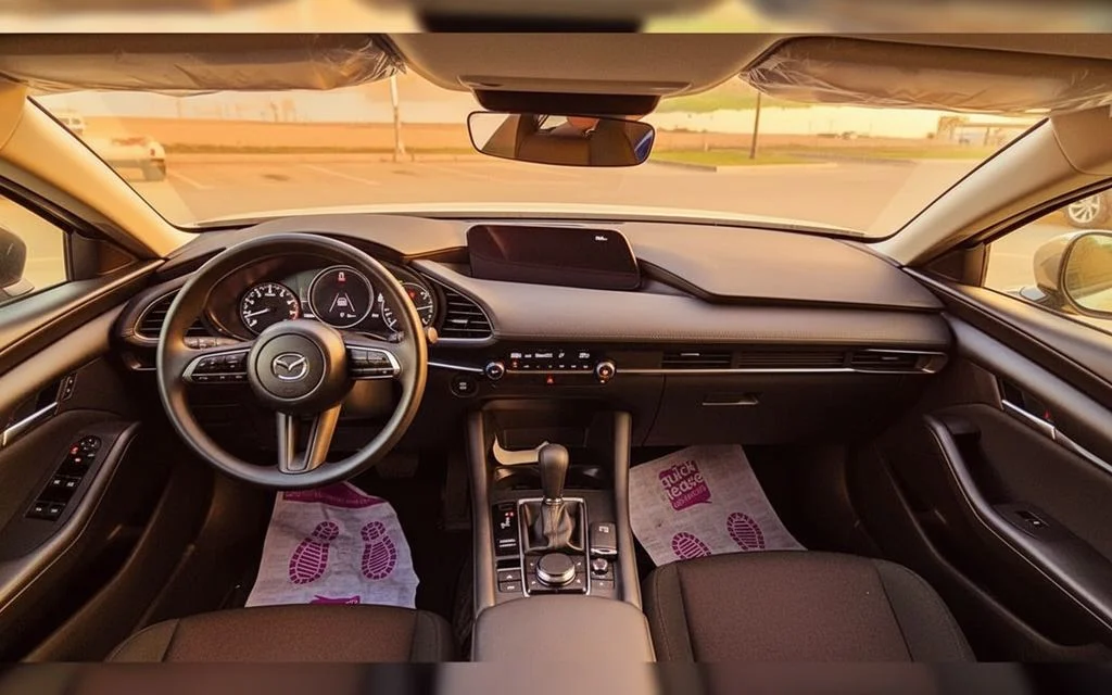 Mazda 3 2025 interior view showing trim
