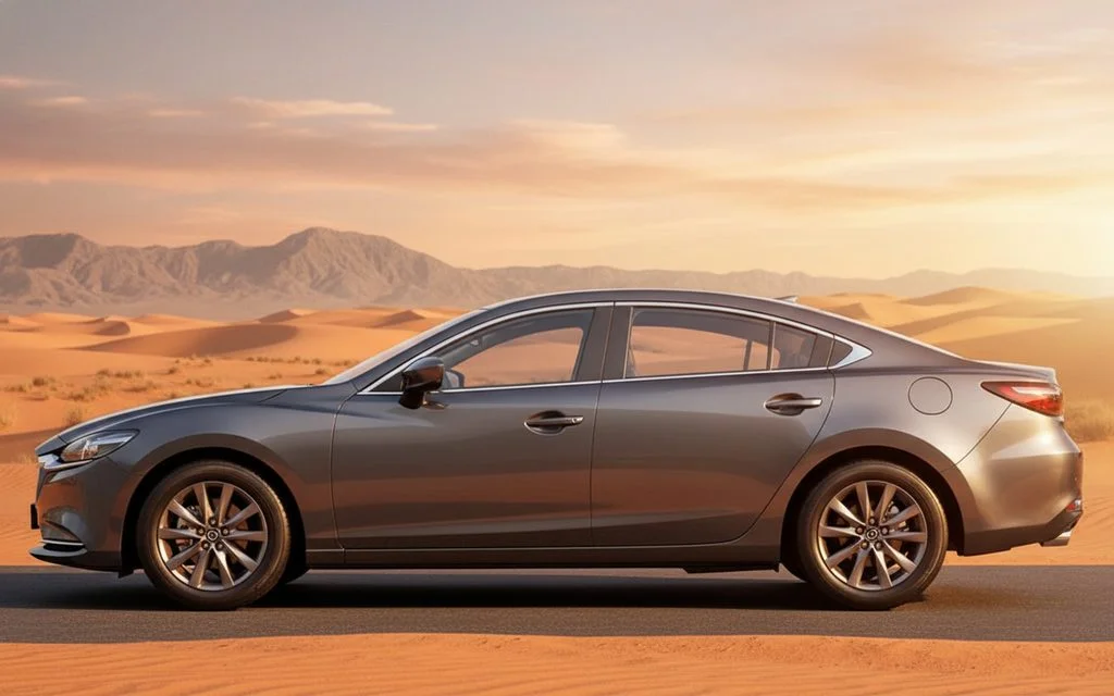 Mazda 6 2025 Grey side profile