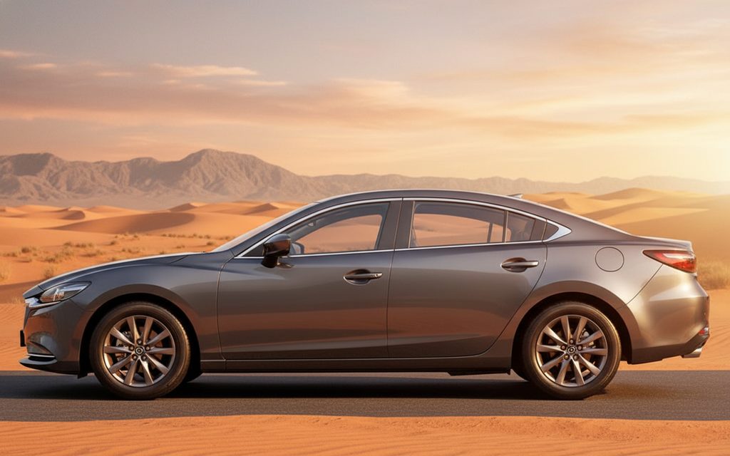 Mazda 6 2025 Grey side profile