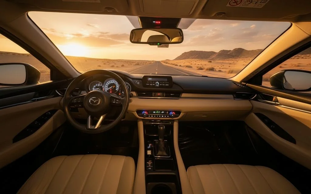 Mazda 6 2024 interior view showing trim