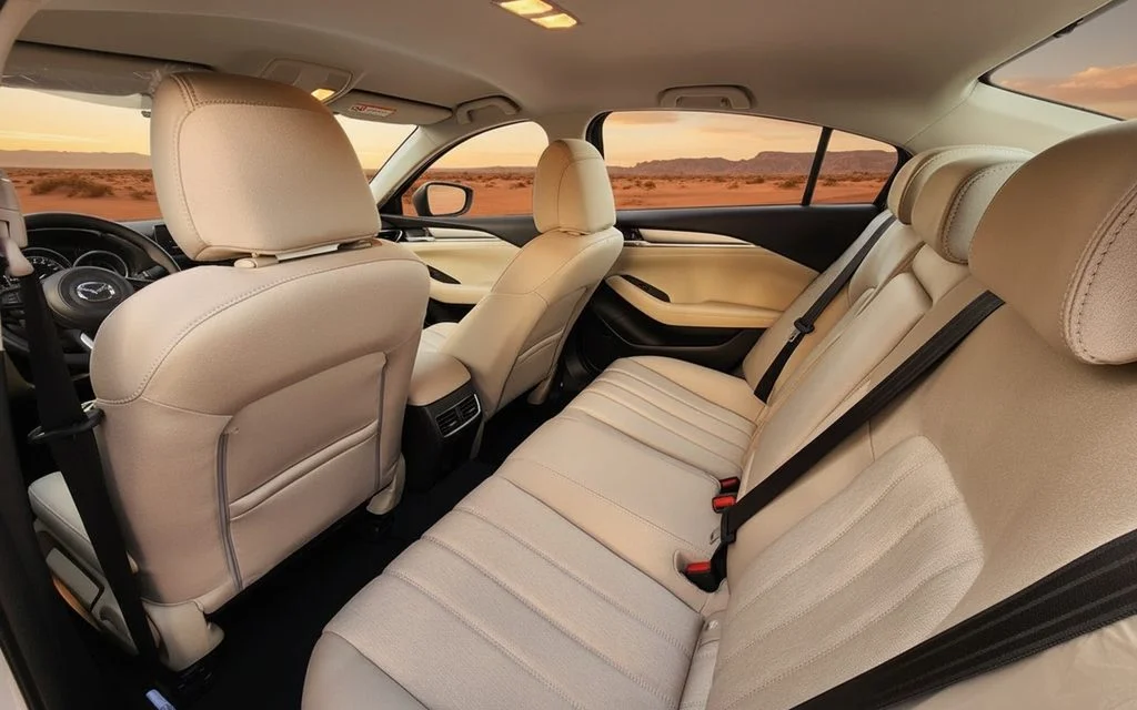 Mazda 6 2023 leather seats and cabin