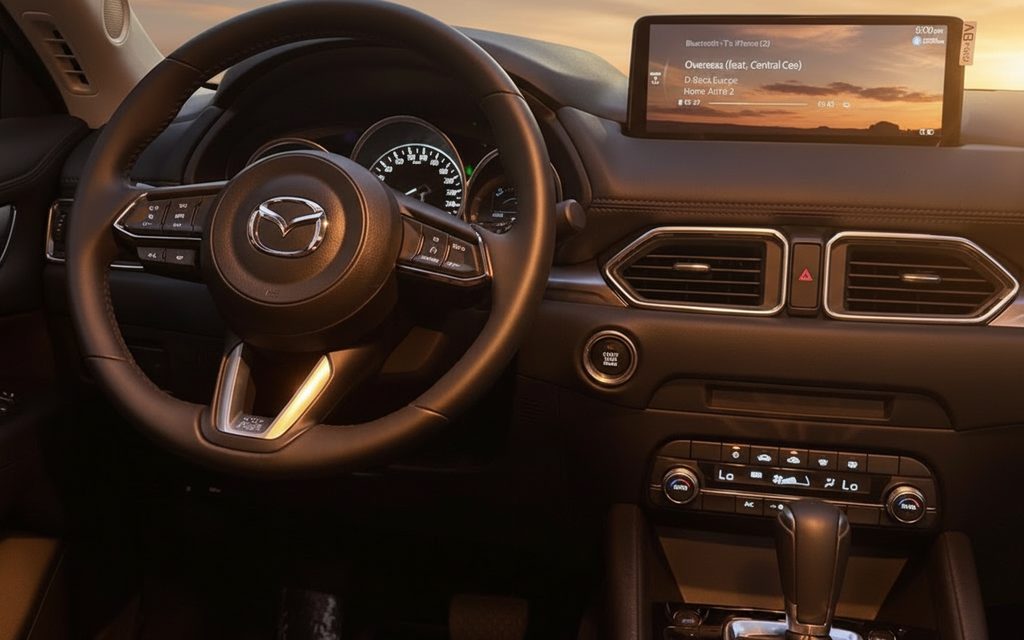 Mazda Cx 5 2025 interior view showing trim