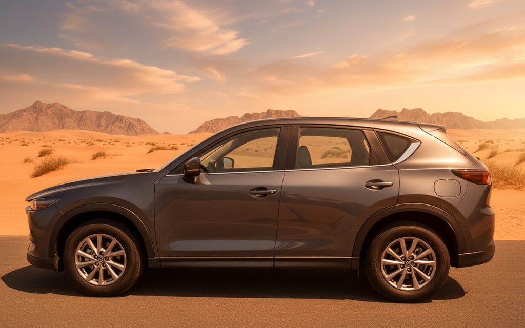 Mazda Cx 5 2025 Grey side profile