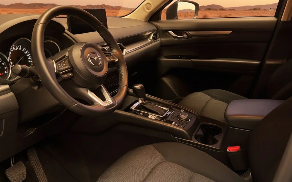 Mazda Cx 5 2024 interior view showing trim