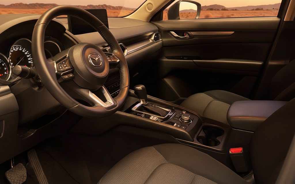 Mazda Cx 5 2024 interior view showing trim