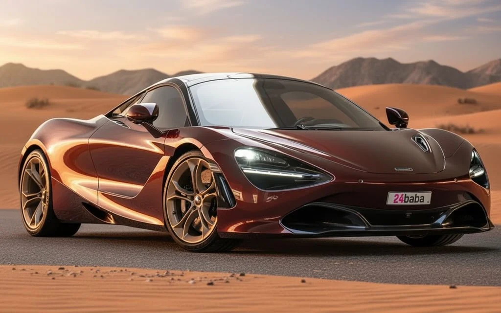 Mclaren 720S 2022 alloy wheel close up