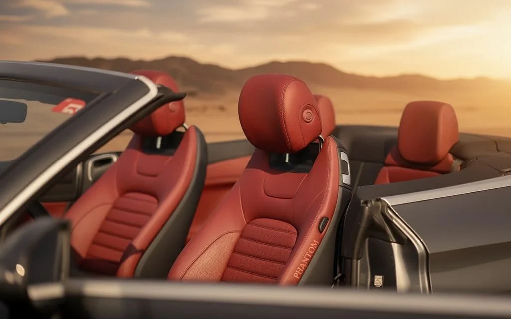 Mercedes C200 2025 leather seats and cabin