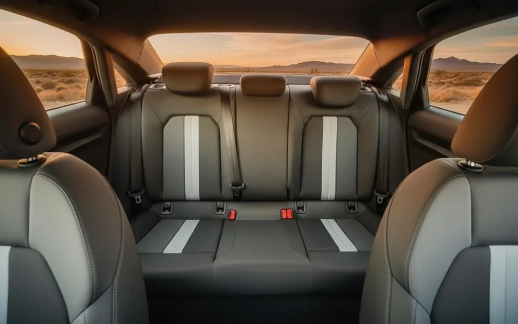 Audi A3 2024 leather seats and cabin