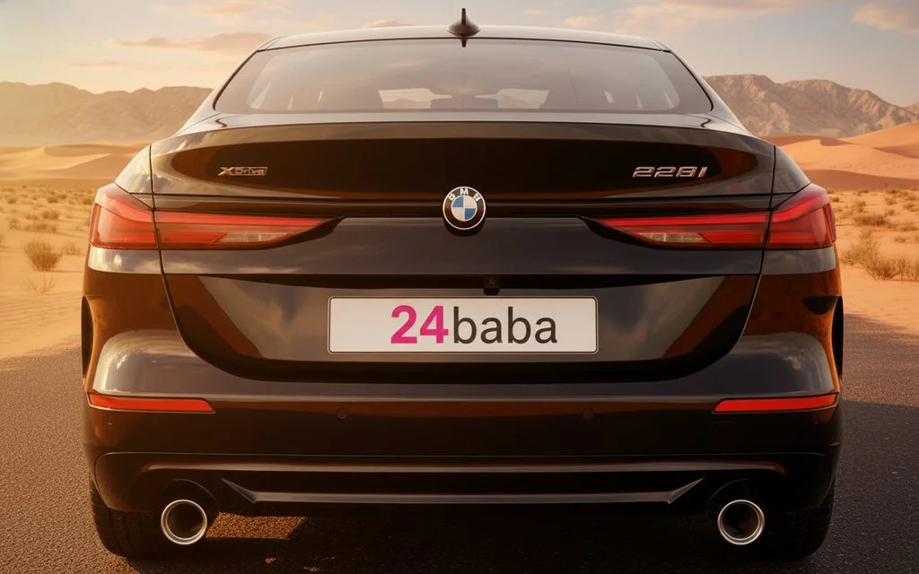 Bmw 228 2022 Black side profile