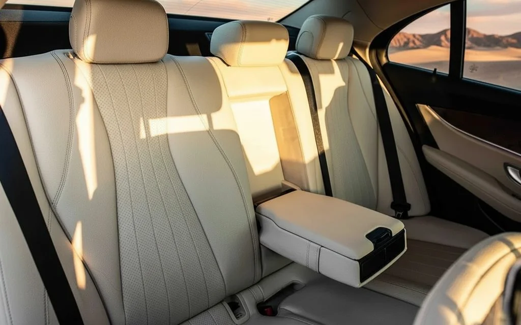 Mercedes E350 2021 leather seats and cabin