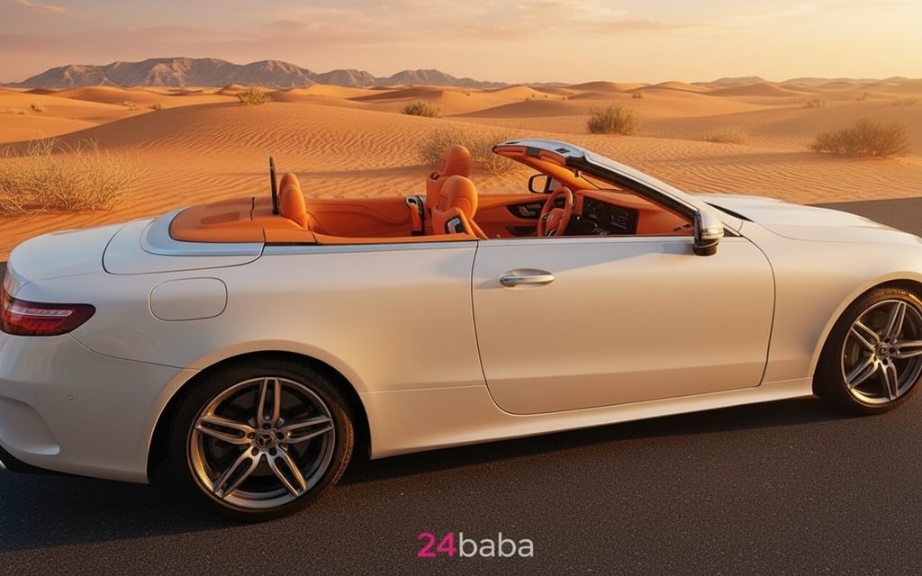 Mercedes E450 2020 White side profile